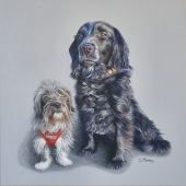Susan Murray - “Lottie & Nessa” – http://www.susanmurrayart.co.uk/