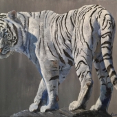 Diana McClarnon - “Watching” – http://thepainteddoorartgallery.com/