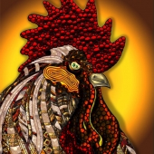 Brenda Chandler - “Wild Rooster” – https://brendachandler.crevado.com/