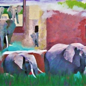 Frances Powers - “The Watering Hole” – http://www.fpowers.weebly.com/
