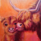 Ksenia - “The Mother's Love” – https://www.artmajeur.com/k-tsyganyuk