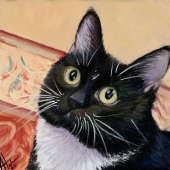 Annette M Hahn - “Dennis” – http://www.amhahnart.com/