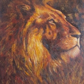 Agnes Jorgensen - “African King” – http://jorgensenart.com/
