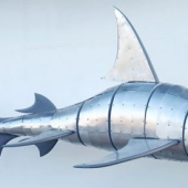 2nd Place – James Whitehead – “Heavy Metal Hammerhead” – www.obdesignstudio.com
