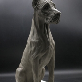 4th Place – Louise Jarvis - “Great Dane Maquette” – www.louisejarvis.co.uk