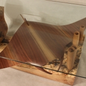 9th Place – Todd McAneeley - “Manta Ray Coffee Table” – www.liveedges.net