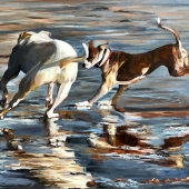 4th Place – Dawn Maron - “Beach Romp” – www.dawnmaron.com