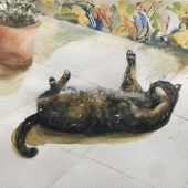 Joanna Zakrzewski - “So hot!” – https://joannathepainter.weebly.com