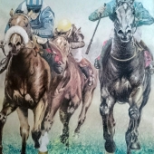 Sarah Simmonds - “Final Furlong” –artofssimmonds@gmail.com