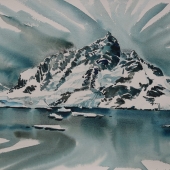 Theodore Heublein - “Lemaire Channel - Antarctica” – http://www.theodoreheubleinart.com/