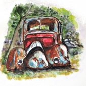 Clyde J. Kell - “Rusted and Broken” – http://www.cjkellartworks.com/