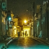 Eldred Boze - “Old Havana Night Street Scene 1” – http://eldredboze.com/