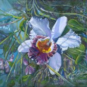 Irina Valentin - “Orchid Star” – https://www.irinavalentinart.com/