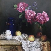 Yue Zhang - “Full-blown Flowers” – 525070417@qq.com