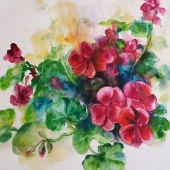 Ji Hyang Ryu - “Spring Scent” – http://www.instagram.com/paintingwithji