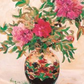 Shiqin Zhu - “Peony” – Chinaartist@163.com