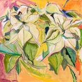 Anne Bell - “Poinsettia” – http://annebellpaintings.com