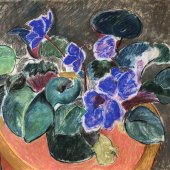 Anne Bell - “My African Violet” – http://annebellpaintings.com/