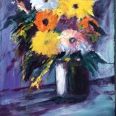 Adrienne Walker - “Serenade of Blue Vase” – http://www.adriennearts.com/