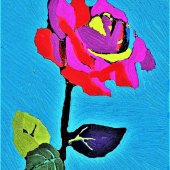 Jimmy Gockel - “Flamingo Rose” – https://www.facebook.com/gock.art.7