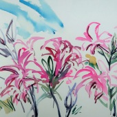 Theodore Heublein - “Belladonna Lillies” – http://www.theodoreheubleinart.com/