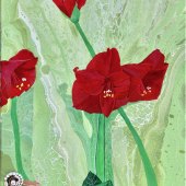 Wendy Arthur - “Strolling through the Amaryllis” – http://www.dimensionsgallery.org/