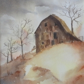 Marti White - “Barn in Winter” – http://www.artbymartiwhite.com/