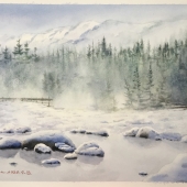 Xin Li - “Melting Snow” – 56425809@qq.com