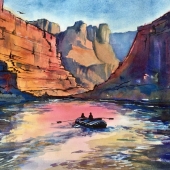 Dru Hill - “Canyon Float” – http://www.drupaints.faso.com/