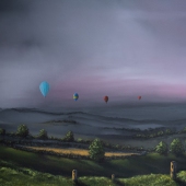 Dawn Richards - “High Hopes” – http://www.canvasartbydawn.weebly.com/
