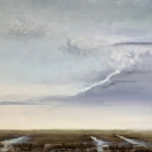 Janet Levy - “Incoming Weather over Wetlands” – https://www.janetlevyfineart.com/