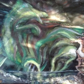 Margaret Moxom - “Northern Lights Dragon” – http://www.artweb.com/