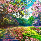 Lee Ann K. Zirbes - “Mountain Spring” – http://www.leeannzirbesart.com/