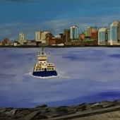 Paul Edmond - “Sun Still shines on Halifax Harbour” – http://pauledmondfineart.com/