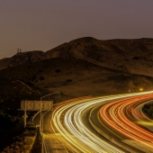 Lindsay Thomson - “Car Trails on Highway 101” – http://www.lthomson.art/