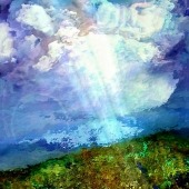 Gabriele Gracine - “Storm Clouds” – http://abstractgaby.strikingly.com/