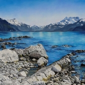 6th Place – Marie-Jeanne Fawer - “Paysage du Léman” – www.mjfawer.ch