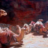 Susan Moore - "Petra Camels” – http://www.susanmoore.net/