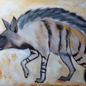 Vincenzo Cohen - "Striped Hyaena (Hyaena hyaena)” – http://www.vincenzocohen.com/