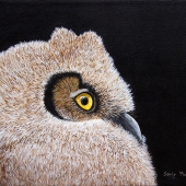 Sandy Moser – “The Owlet” – http://www.sandymoserart.ca/