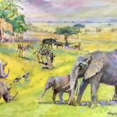 Meyriel Edge – “Laura’s African Memories” – Meyriel.edge@gmail.com