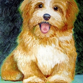 Richard Waldron - "Cute Puppy” – http://www.richardwaldron-art.com/