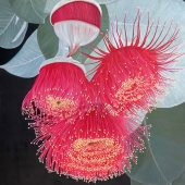 Shobika Sekar - "Red Euphoria” – https://shobikaartwork.com/