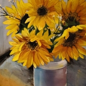 Carla Hefley - "Isolation Sunflowers” – http://www.carlahefley.com/