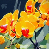 John Jaster - "Orchid Delight” – https://www.johnjasterstudio.com/