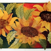 Marjan Kluepfel - "Sunflowers” – http://www.marjankluepfel.com/