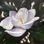 Linda Shoults - "Magnolia Blossom” – https://www.lindashoults.com/