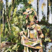 Christina Lewis Vizcarrondo - "Stuck in the Mud” – http://www.artbybonesy.com/