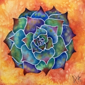 Annette M Hahn - "Succulent” – http://www.amhahnart.com/