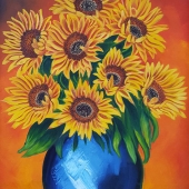 Hedith Perdomo - "Girasoles del Recuerdo” – https://hedithperdomo.com/